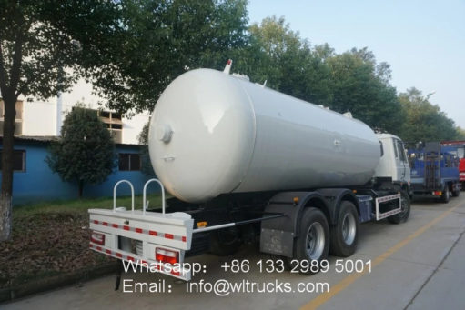 6X4 Dongfeng 20000liter to 25000 liter lpg truck