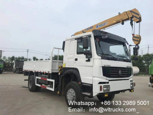 6ton service truck crane