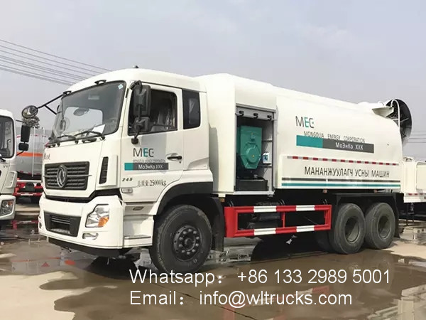 6x4 16 ton 100m Disinfection spray truck