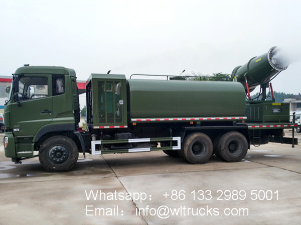 6x4 Dongfeng 16000 liter 100m disinfect truck