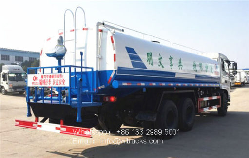 6x4 Dongfeng 25 ton water truck