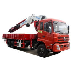 6x4 Dongfeng 50ton Folding Arm truck crane