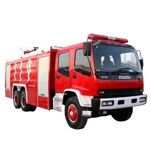 6x4 Japan ISUZU FVZ 11000 liter fire fighter truck