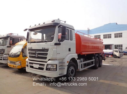 6x4 Shacman 20m3 water truck