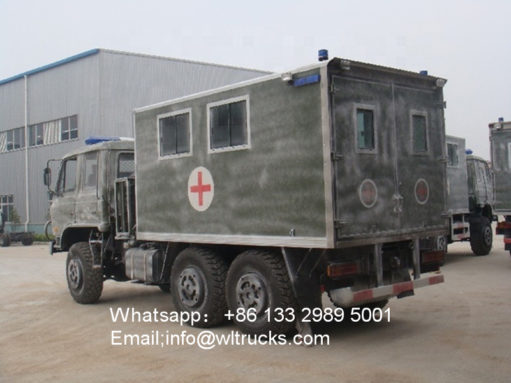 6x6 military ambulance