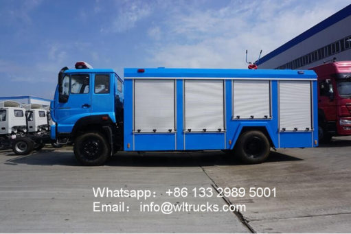 8000 liter fire truck