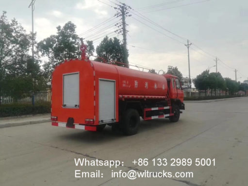 8000 liter to 12000 liters fire water truck