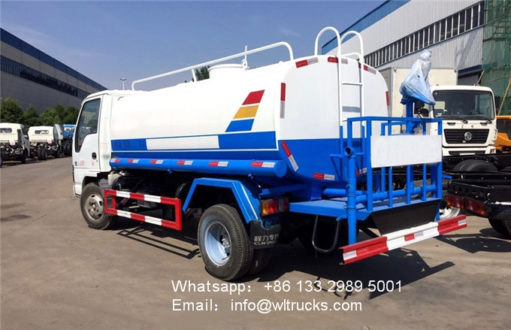 8000 liter water delivery trucks