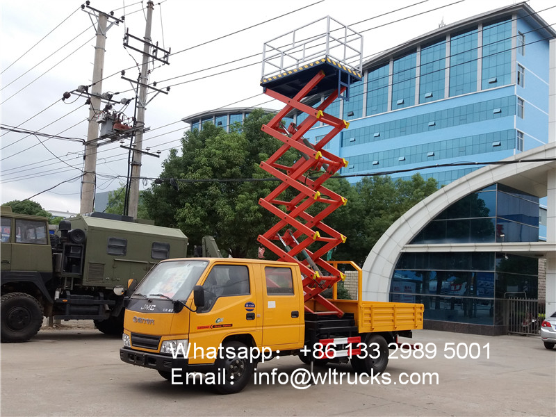JMC 8m 10m 12m truck mounted aerial work platform