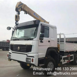 8ton service truck crane