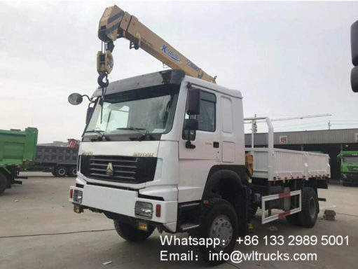 8ton service truck crane