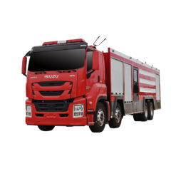 8x4 ISUZU 25 ton Dry powder water foam combined fire truck