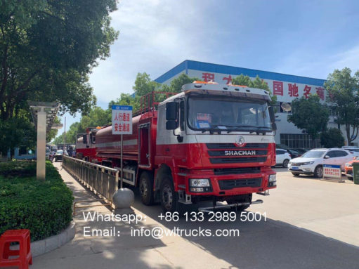 8x4 Shacman fire water truck