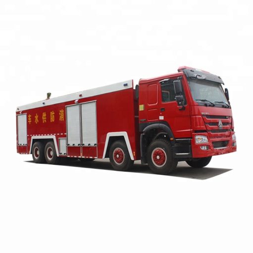 8x4 Sinotruk HOWO 25 ton water foam fire fighting truck