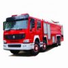 8x4 Sinotruk howo 25 ton 25000L rescue fire truck