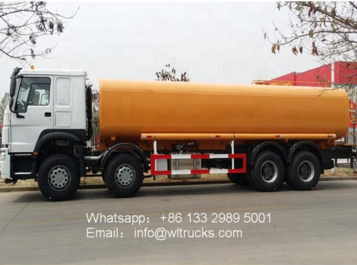 8x4 water tanker truck