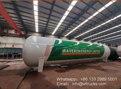 ASME 100cbm lpg gas storage tank