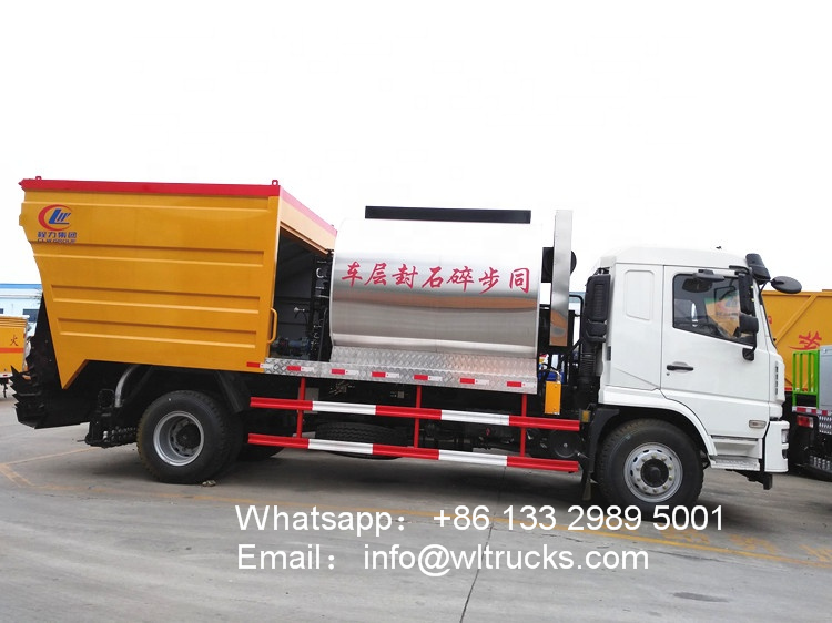 Dongfeng 15 ton Asphalt gravel sealer truck