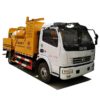 Asphalt road pothole patcher repair truck