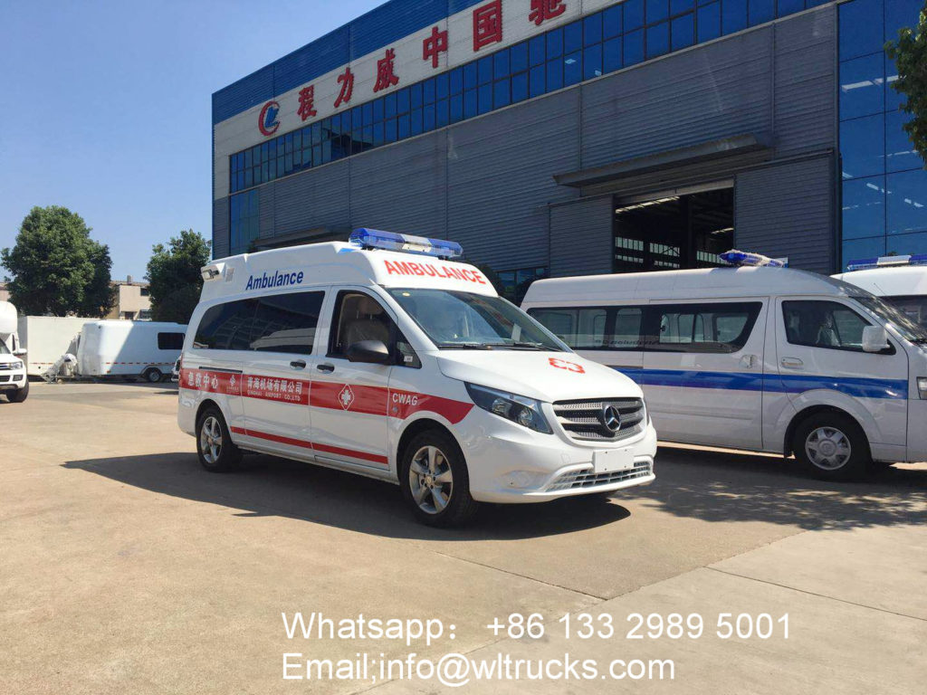 Mercedes Benz ICU Ambulance Airport Hospital