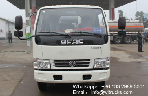 Cement paste distributor spreader truck