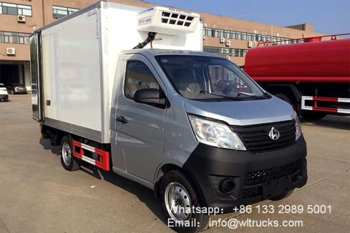 Changan mini gasoline Medical waste truck