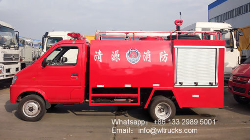 Changan mini pumper fire trucks