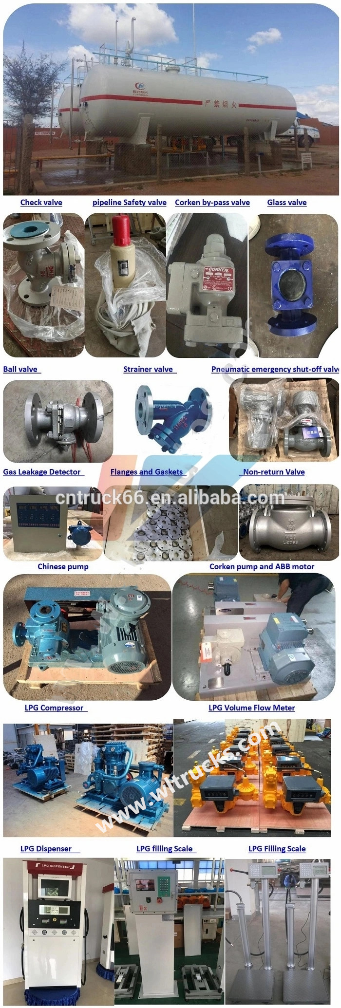 ChengLi Lpg tanks details