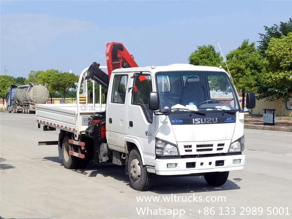 Chengli ISUZU truck mounted crane