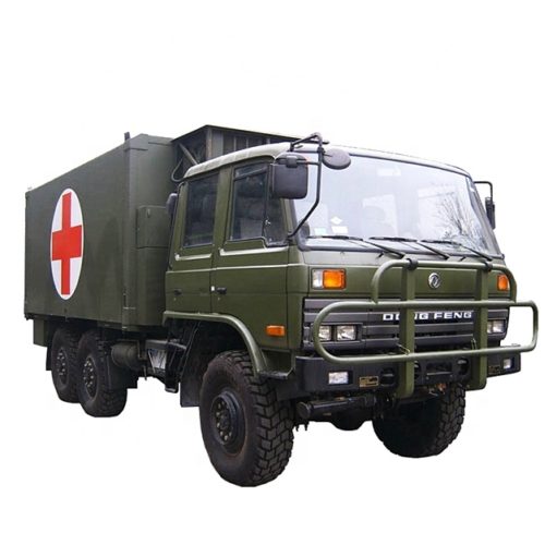 China Dongfeng 6x6 left or Right hand drive military ambulance