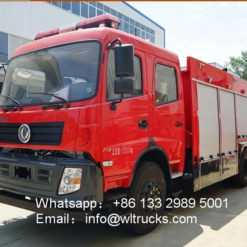 DFAC 6 ton fire rescue truck