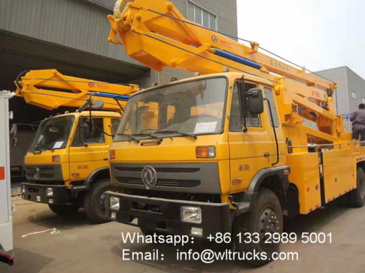 DFAC aerial platform rescue truck