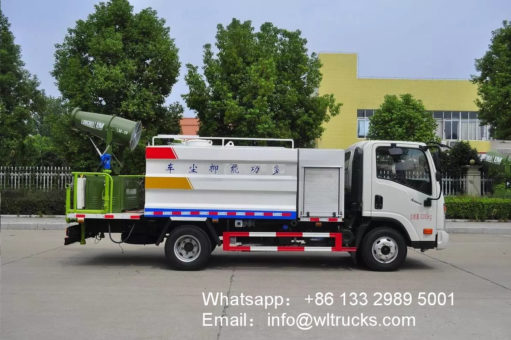 Dayun 5 ton 30 meters Disinfection spray truck