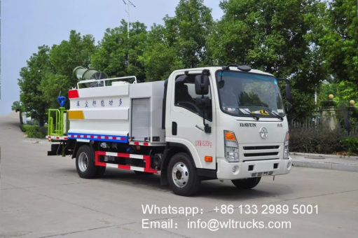 Dayun 5 ton 40 meters Disinfection spray truck