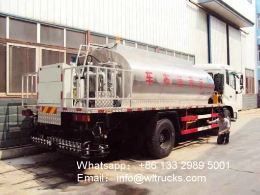 Dongfeng 10 ton asphalt delivery truck