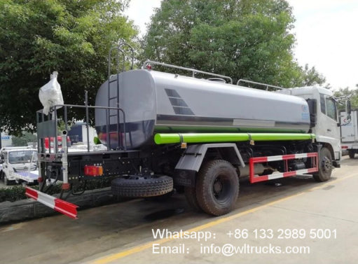 Dongfeng 10 ton to 12 ton water trucks