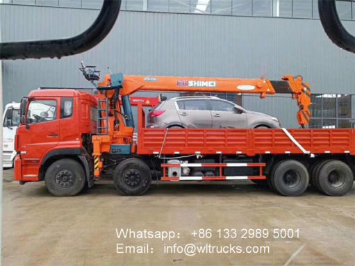 Dongfeng 14ton 16ton crane truck