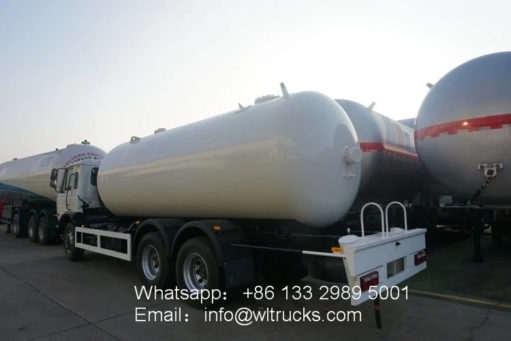 Dongfeng 20000liter to 25000 liter lpg dispenser truck