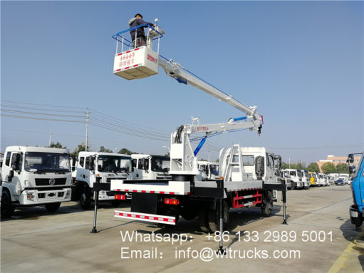 Dongfeng 20m aerial platform truck