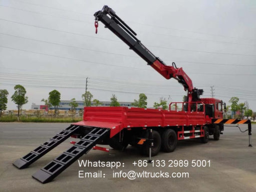 Dongfeng 20ton to 30ton big crane truck