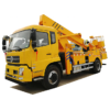 Dongfeng 24m to 32m telescopic boom aerial work bucket truck