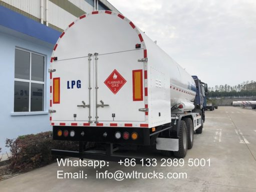 Dongfeng 35000L lpg propane truck