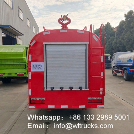 Dongfeng 4000 liter Fire water truck