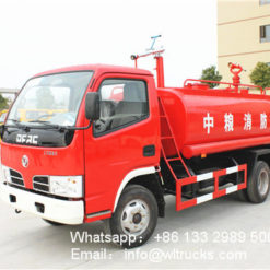 Dongfeng 4000 liter Fire fighting water truck