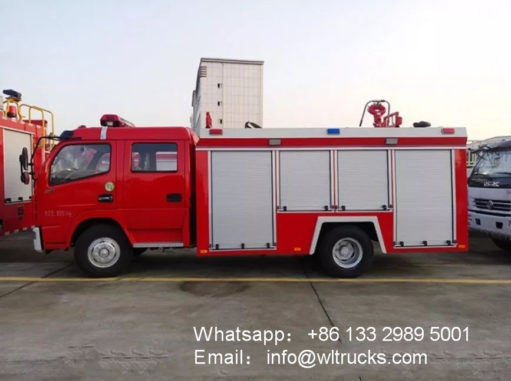 Dongfeng 4000liter fire truck