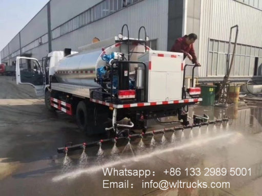 Dongfeng 4000liters asphalt sprayer trucks