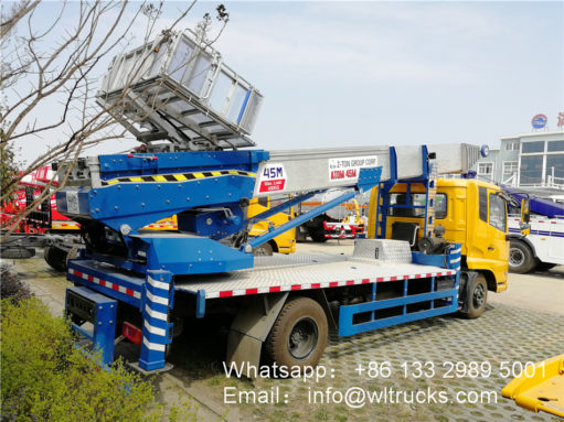 Dongfeng 45meter Ladder lift truck