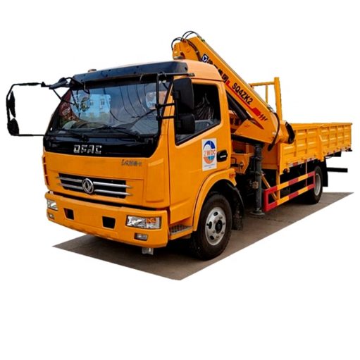 Dongfeng 4ton to 5ton folding arm mobile truck crane