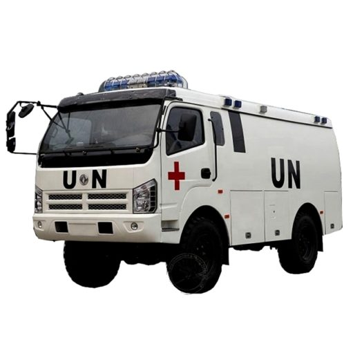 Dongfeng 4x4 diesel medical ambulance bus