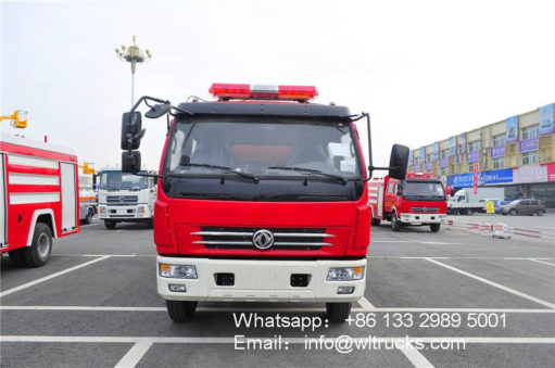Dongfeng 5 ton foam fire truck